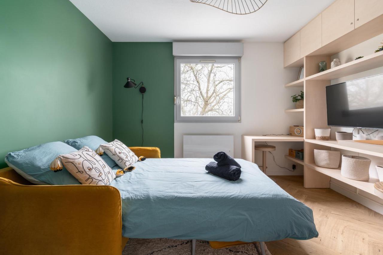 Studio Refait A Neuf Avec Parking En Bord De Loire Nantes Eksteriør billede